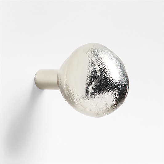 Forged Brushed Nickel Cabinet Knob