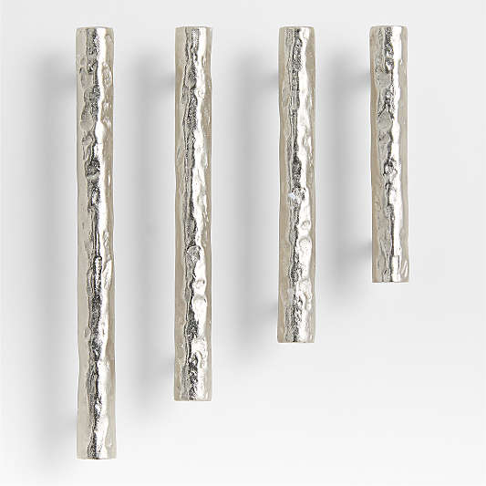 Forged Brushed Nickel Cabinet Pulls