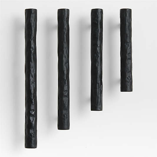 Forged Matte Black Cabinet Pulls