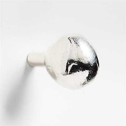 Forged Polished Chrome Cabinet Knob