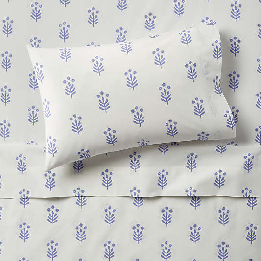 Organic Handblocked Toddler Sheet Set