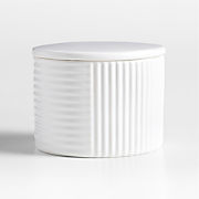 French Kitchen Marble Covered Butter Dish