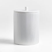 Hanno Large Textured Ceramic Canister