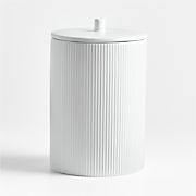 Hanno Large Textured Ceramic Canister