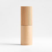 Olivewood and Matte Ceramic Utensil Holder