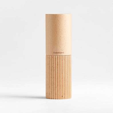 View Crate & Barrel Hanno Fluted Salt Mill details