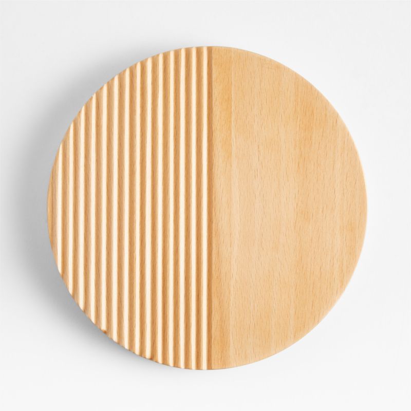 Hanno Fluted Wooden Trivet