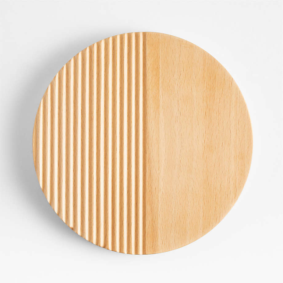 Hanno Fluted Wooden Trivet