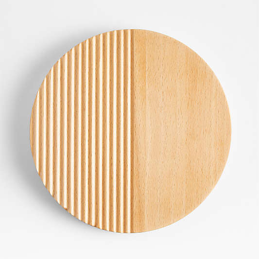 Hanno Fluted Wooden Trivet