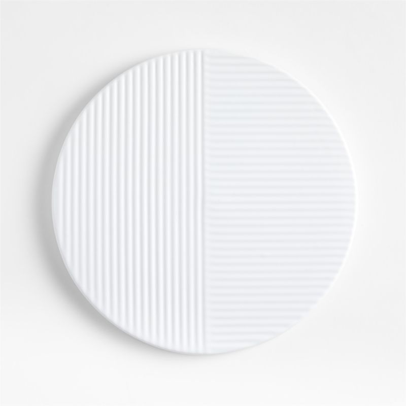 Hanno White Ceramic Trivet - image 0 of 3