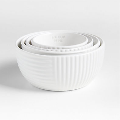 View Hanno White Ceramic Measuring Cups details
