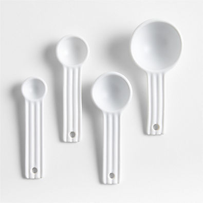 View Crate & Barrel Hanno Ceramic Measuring Spoons details
