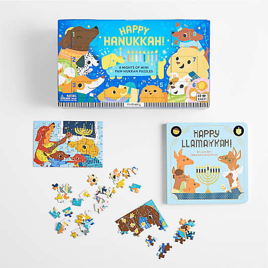 Happy Hanukkah! Kids Countdown Puzzle