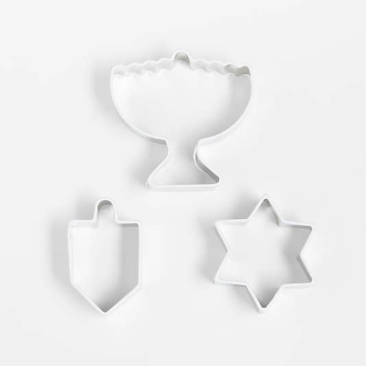 Hanukkah Cookie Cutters, Set of 3