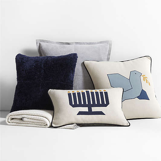 Hanukkah Throw Pillows by Joan Anderson