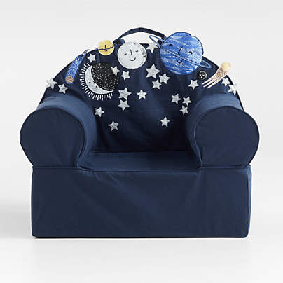 Large Happy Galaxy Kids Lounge Nod Chair Cover