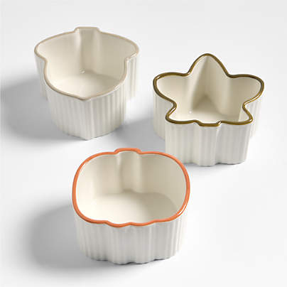 Happy Harvest Ramekins, Set of 3