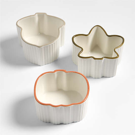 Happy Harvest Ramekins, Set of 3