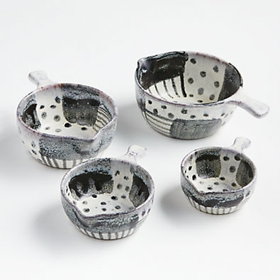 View Happy Hippie Ceramic Measuring Cups by Leanne Ford details