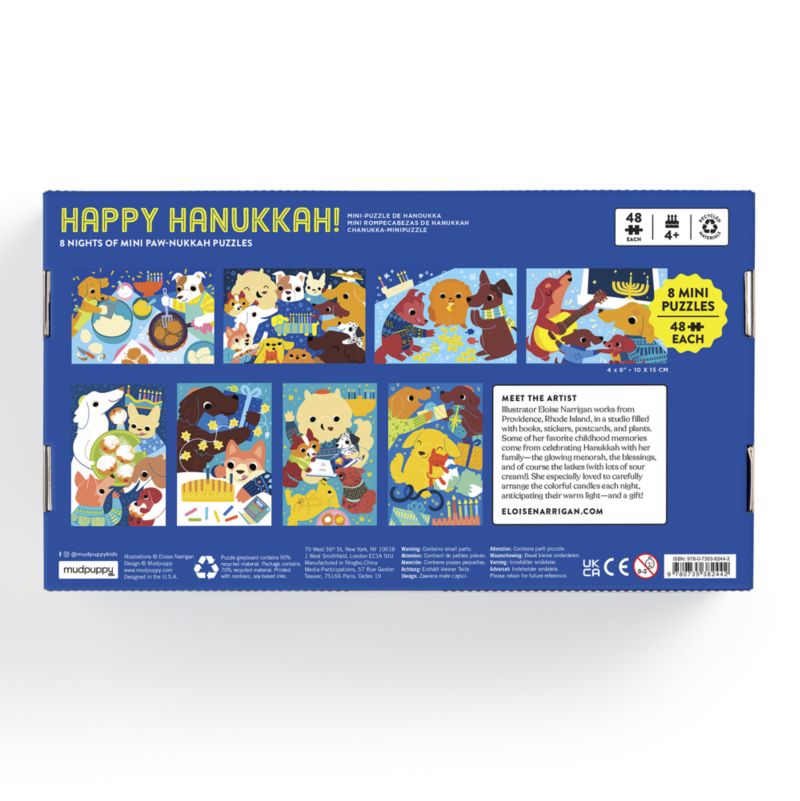 Happy Hanukkah! Kids Countdown Puzzle