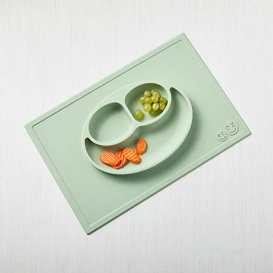 ezpz Happy Mat Sage Toddler Placemat