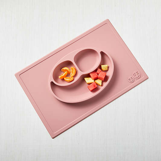 ezpz Happy Mat Blush Toddler Placemat