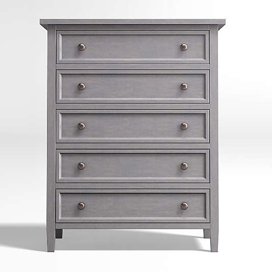 Harbor Dove Grey 5-Drawer Chest