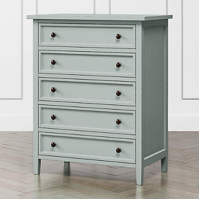5 drawer shop gray dresser