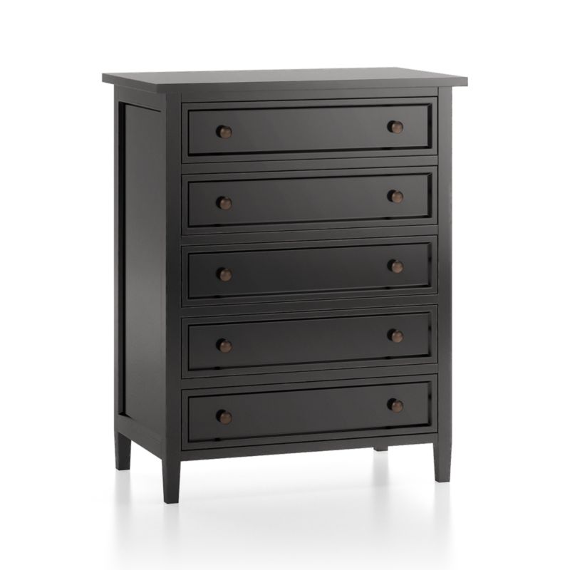 Harbor Bruno Black 5-Drawer Chest