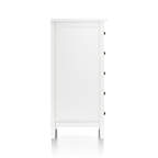 Harbor White 5-Drawer Chest + Reviews | Crate & Barrel