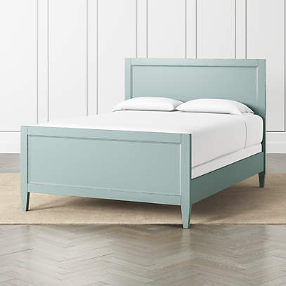 Crate and barrel queen bed deals