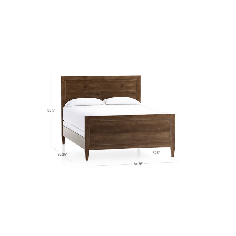 Harbor Nero Noce Queen Bed