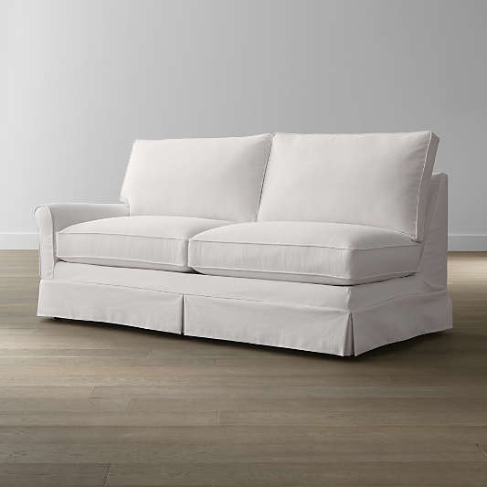 Harborside Slipcovered Left Arm Sofa