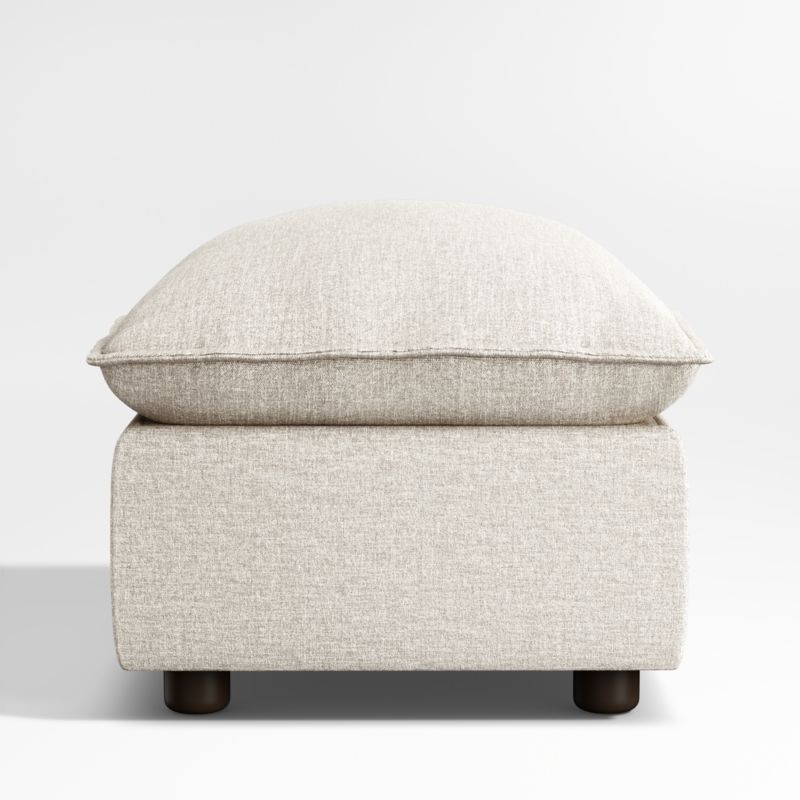 Harbour Natural Flange Nursery Storage Ottoman - image 8 of 10