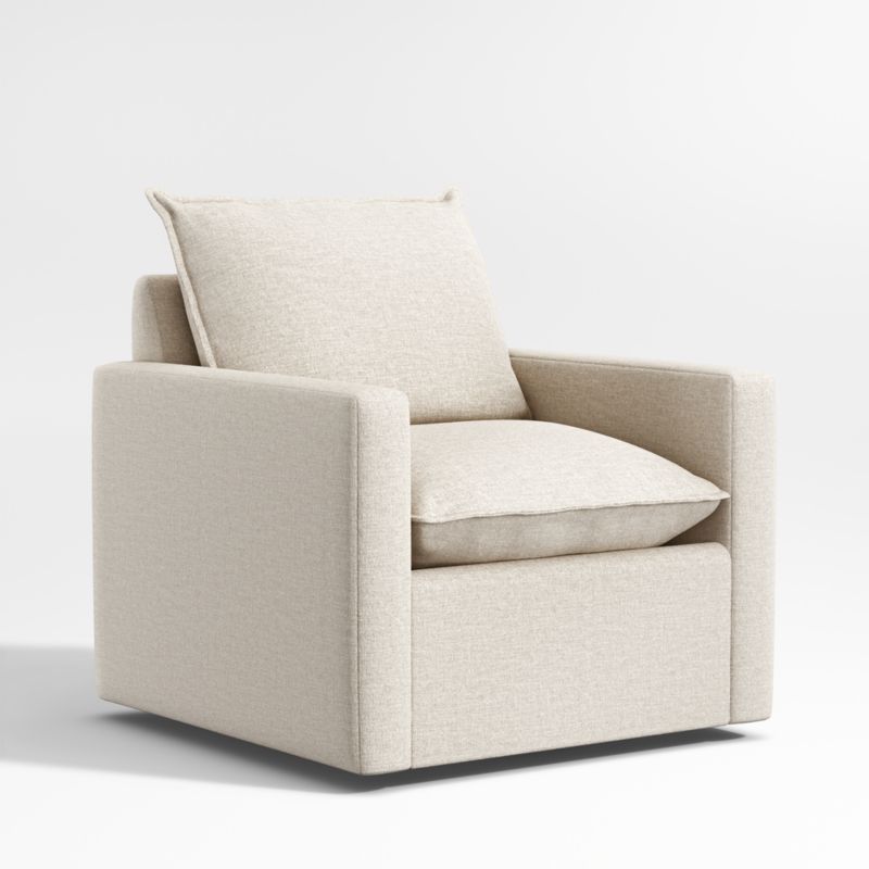 Harbour Natural Flange Nursery Swivel Glider Chair - image 0 of 13