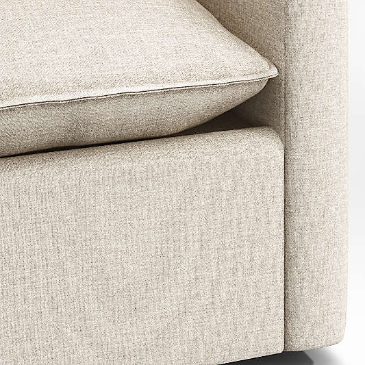 Harbour Natural Flange Nursery Swivel Glider Chair