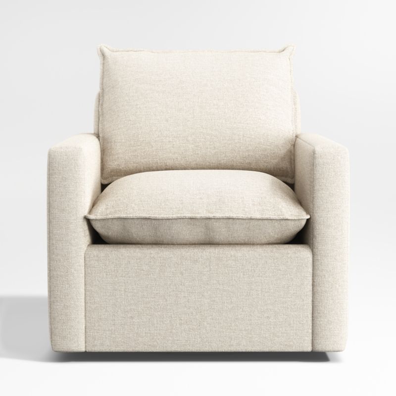 Harbour Natural Flange Nursery Swivel Glider Chair - image 10 of 13