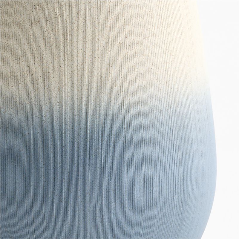 Harbour Large Blue Ombre Porcelain 13" Vase - image 2 of 4
