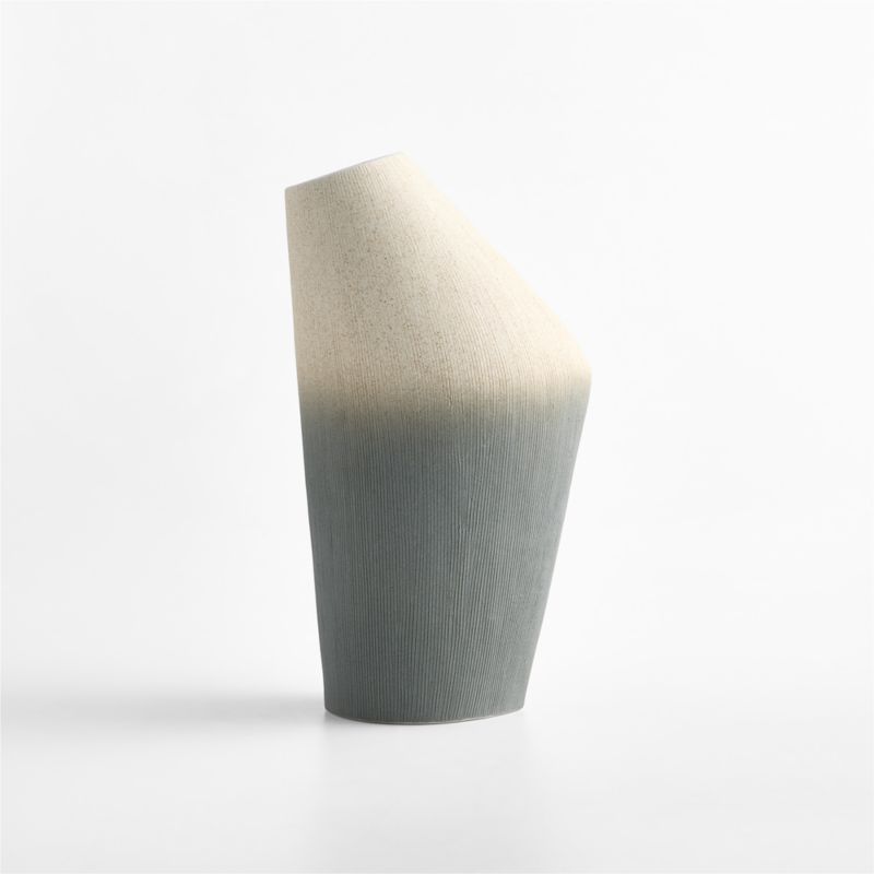 Harbour Medium Green Ombre Porcelain 12" Vase - image 3 of 4