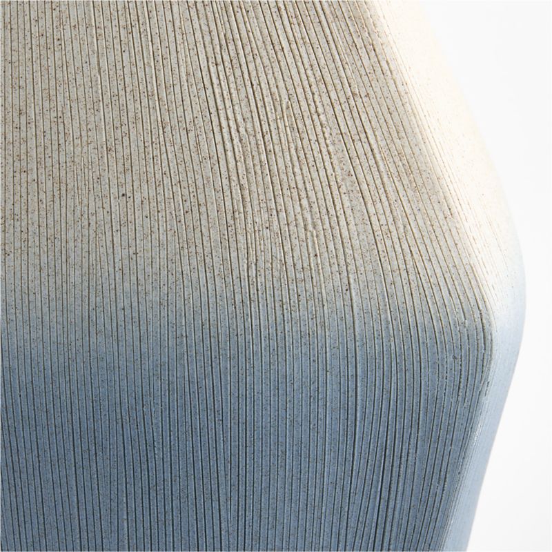 Harbour Extra Large Blue Ombre 18" Vase - image 3 of 4