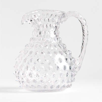 Harper Hobnail All-Purpose Glass Pitcher
