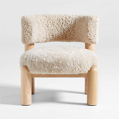 Harper Shearling Accent Chair Reviews, Crate And Barrel Canada Slipper Chair