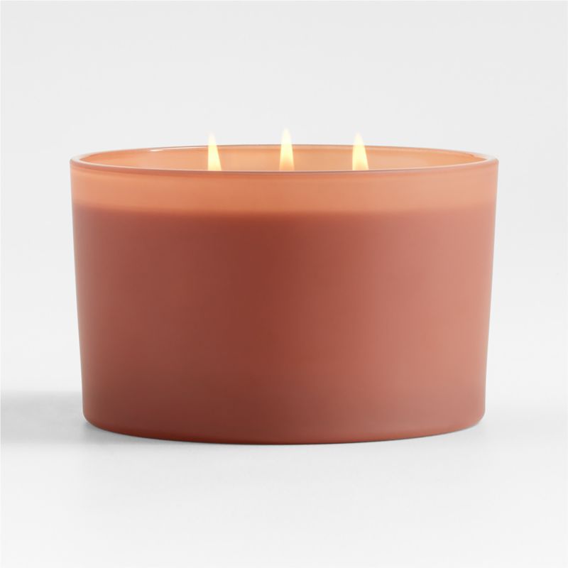 Monochrome No. 8 Harvest 3-Wick Scented Candle - Pumpkin, Cinnamon, Vanilla - image 6 of 8