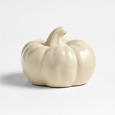 View Harvest Small Ceramic Pumpkin details