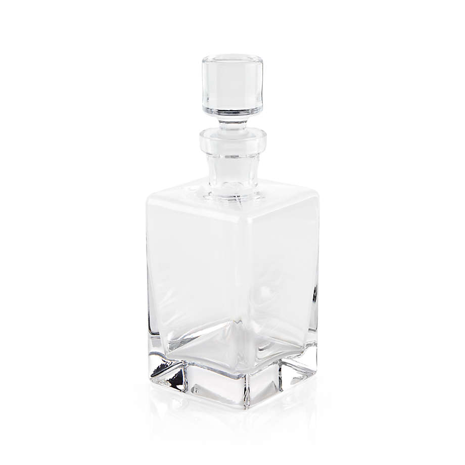 Crate&Barrel Harvey Decanter Square One