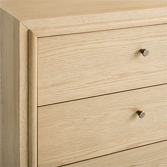 Hastings 60" Rye Wood 6-Drawer Dresser