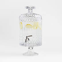 Hatch Glass Drink Dispenser + Reviews | Crate & Barrel