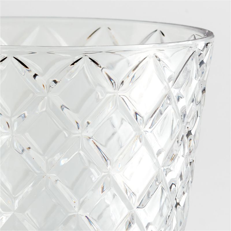 Hatch Faceted Tall Cocktail Glass + Reviews, Crate & Barrel