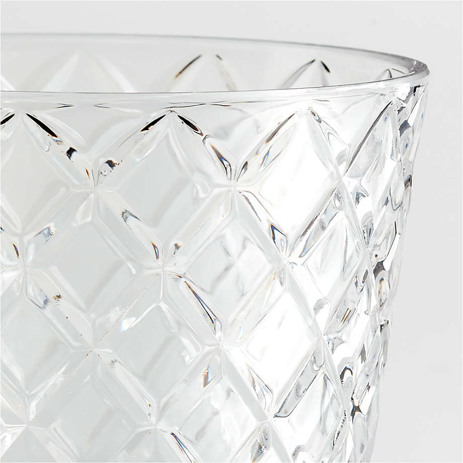 Hatch Faceted Tall Cocktail Glass + Reviews, Crate & Barrel