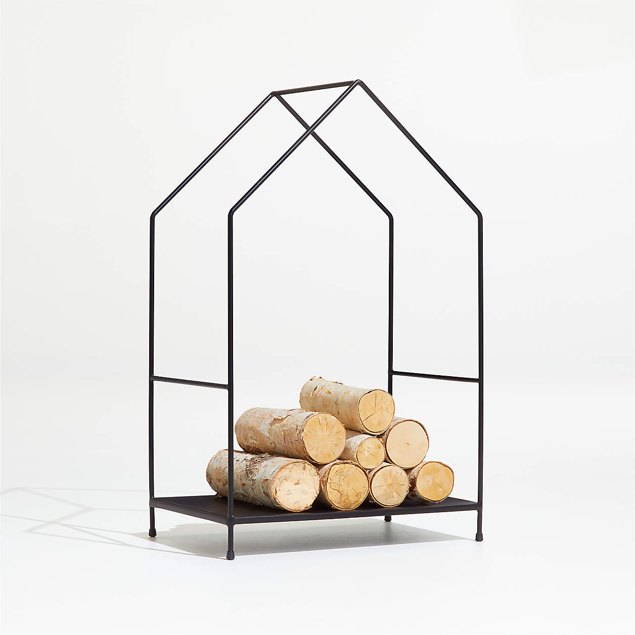 Haus Indoor Log Holder + Reviews Crate & Barrel